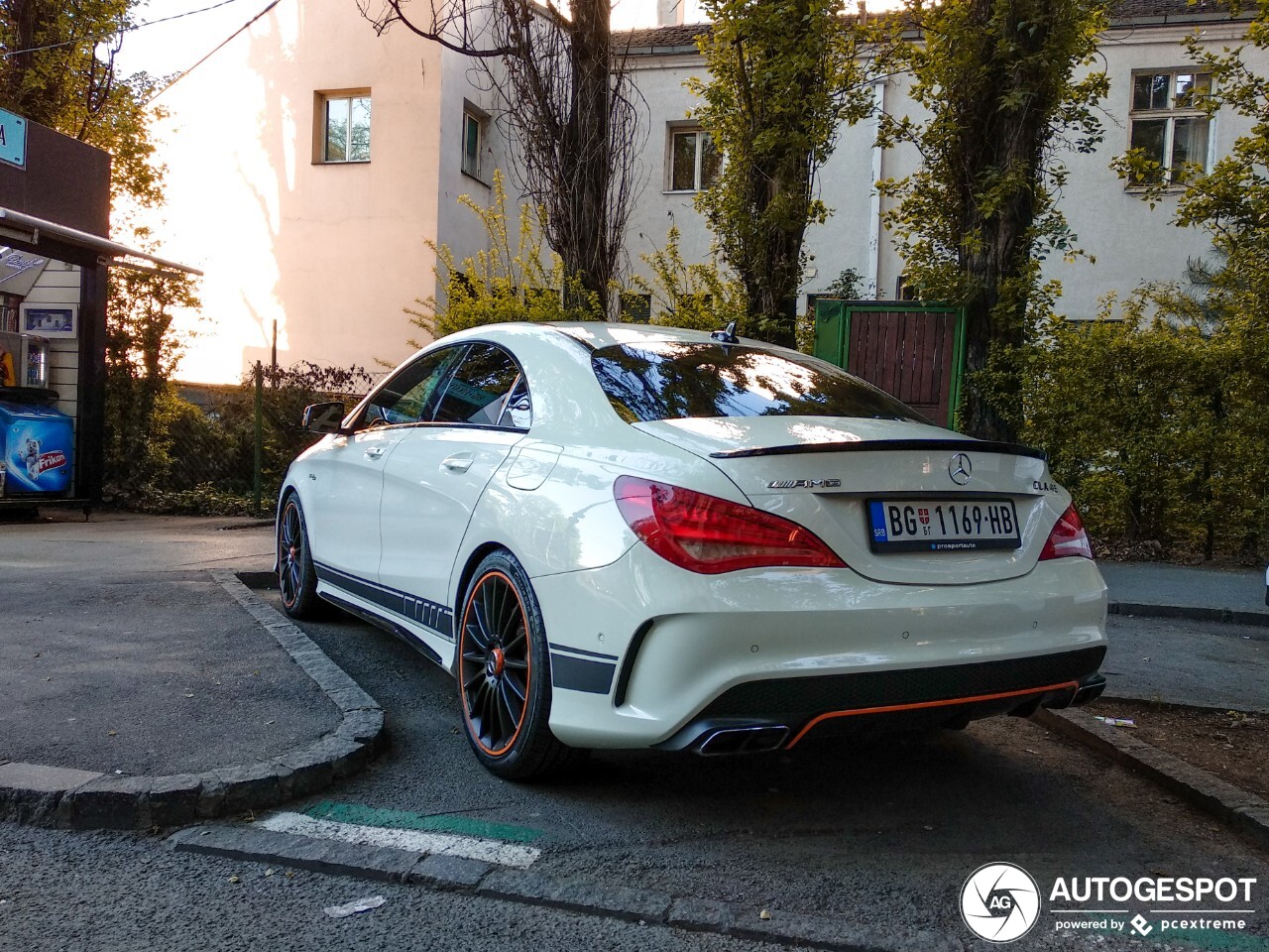 Mercedes-AMG CLA 45 C117 OrangeArt Edition