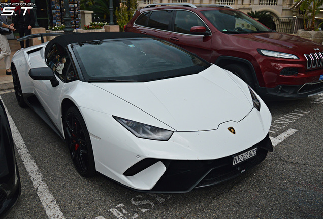 Lamborghini Huracán LP640-4 Performante Spyder