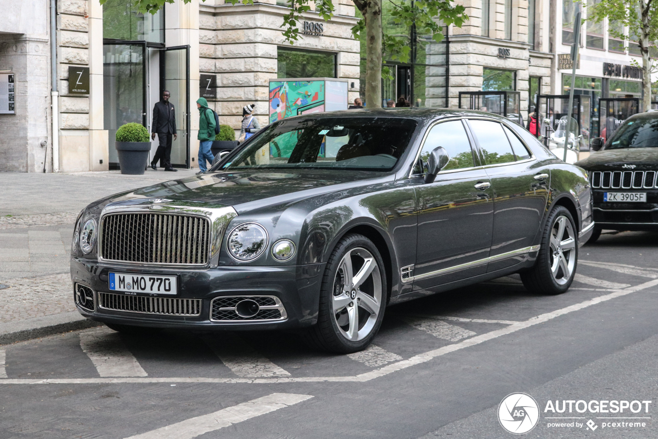 Bentley Mulsanne Speed 2016