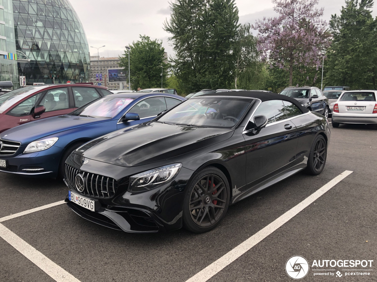 Mercedes-AMG S 63 Convertible A217 2018