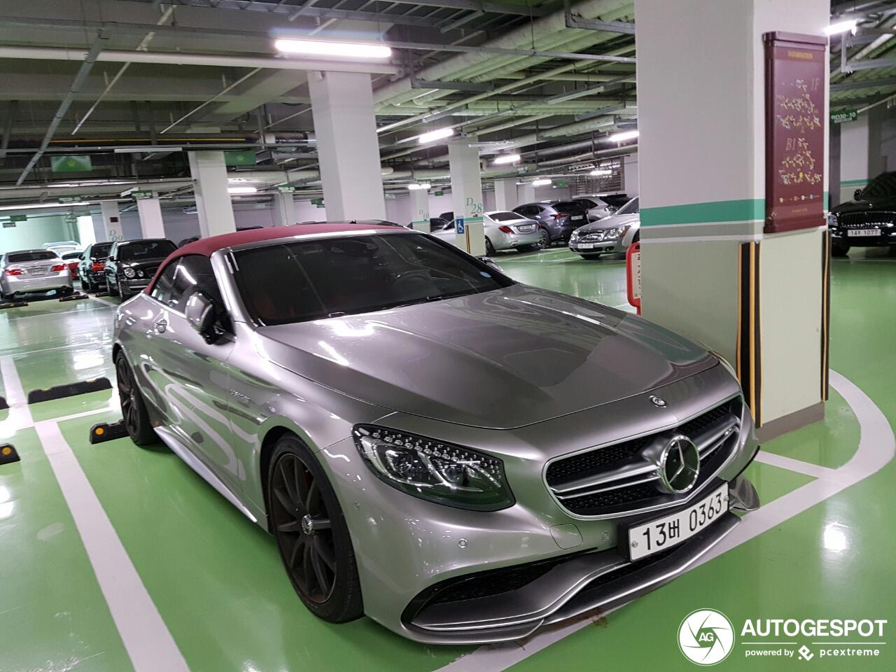 Mercedes-AMG S 63 Convertible A217