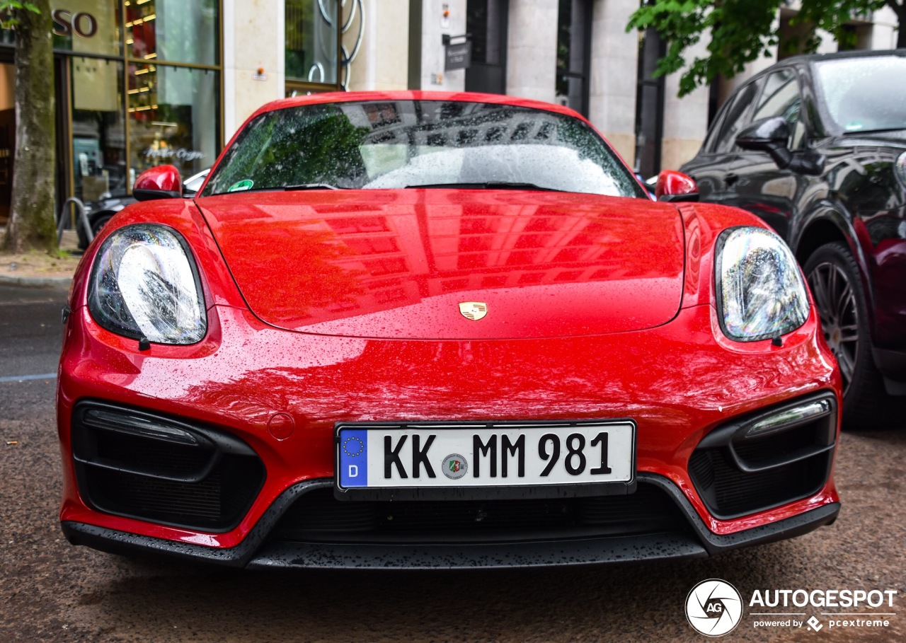 Porsche 981 Cayman GTS