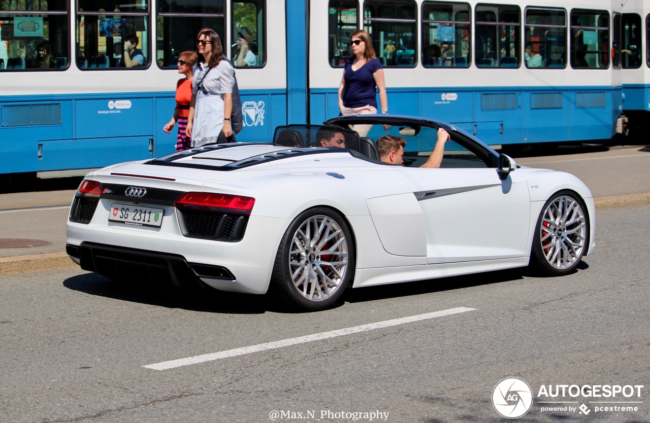 Audi R8 V10 Spyder 2016