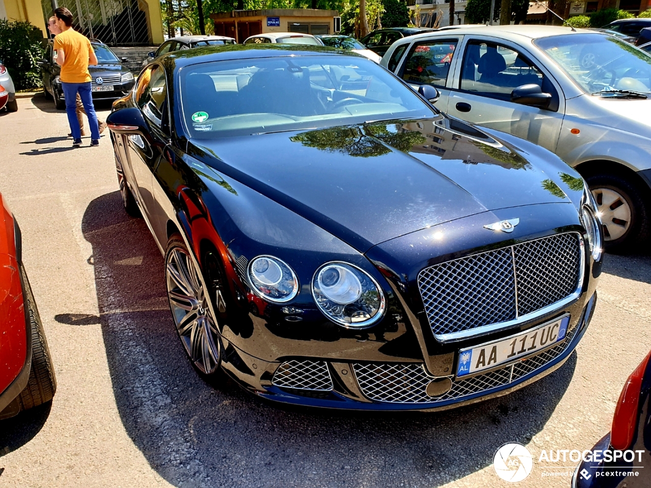 Bentley Continental GT Speed 2012