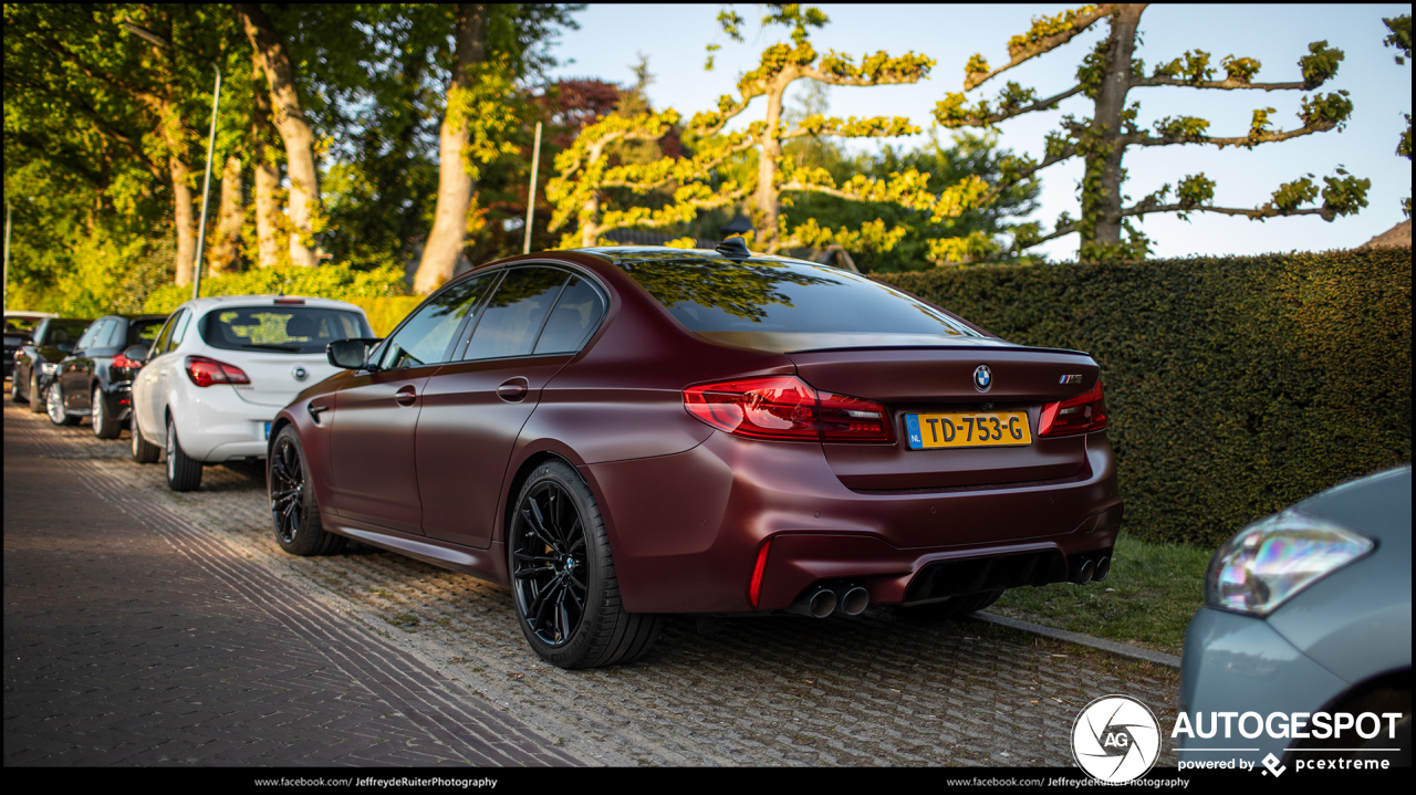 BMW M5 F90 First Edition 2018