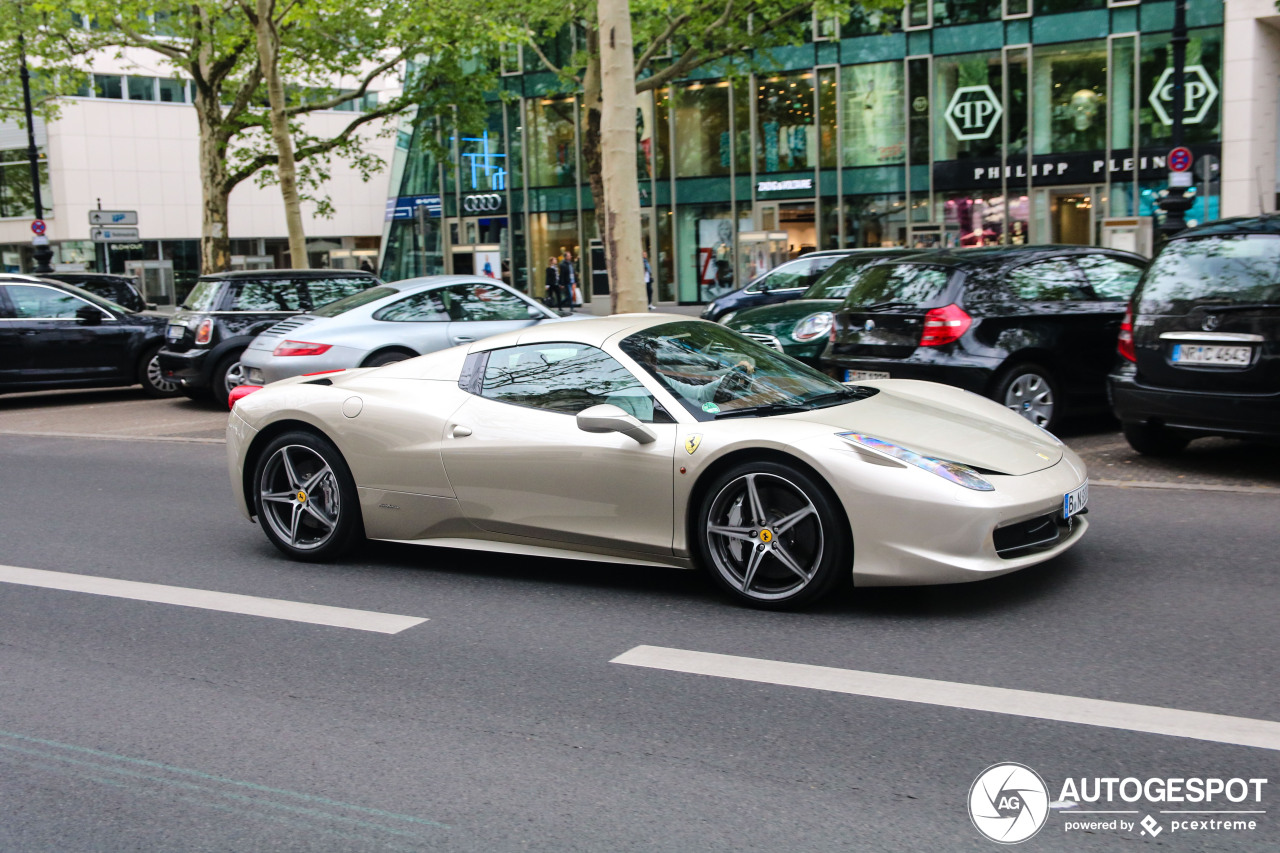 Ferrari 458 Spider