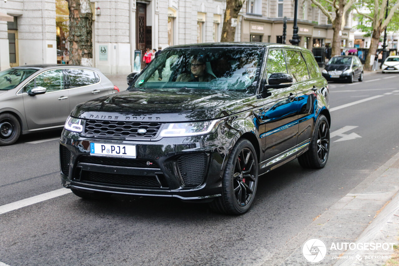 Land Rover Range Rover Sport SVR 2018