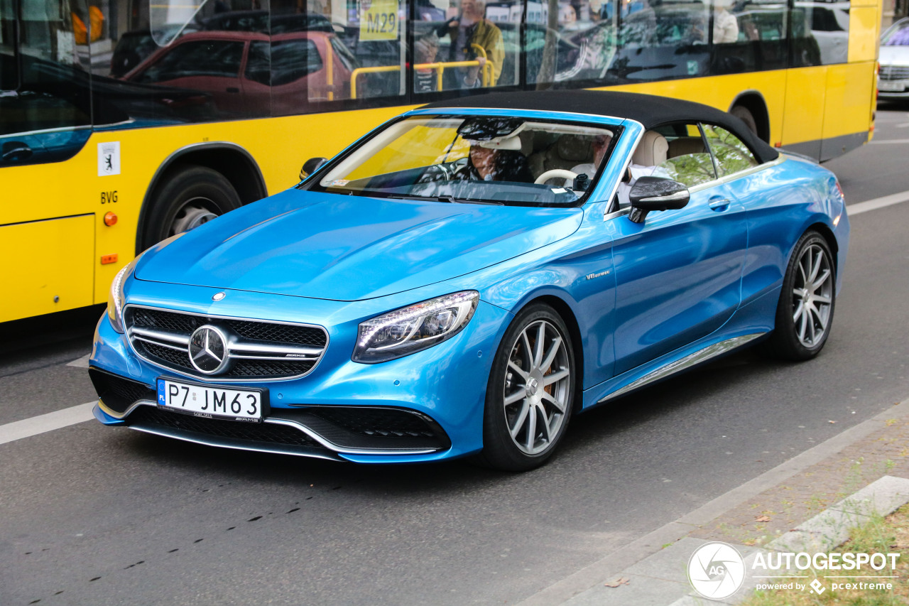 Mercedes-AMG S 63 Convertible A217