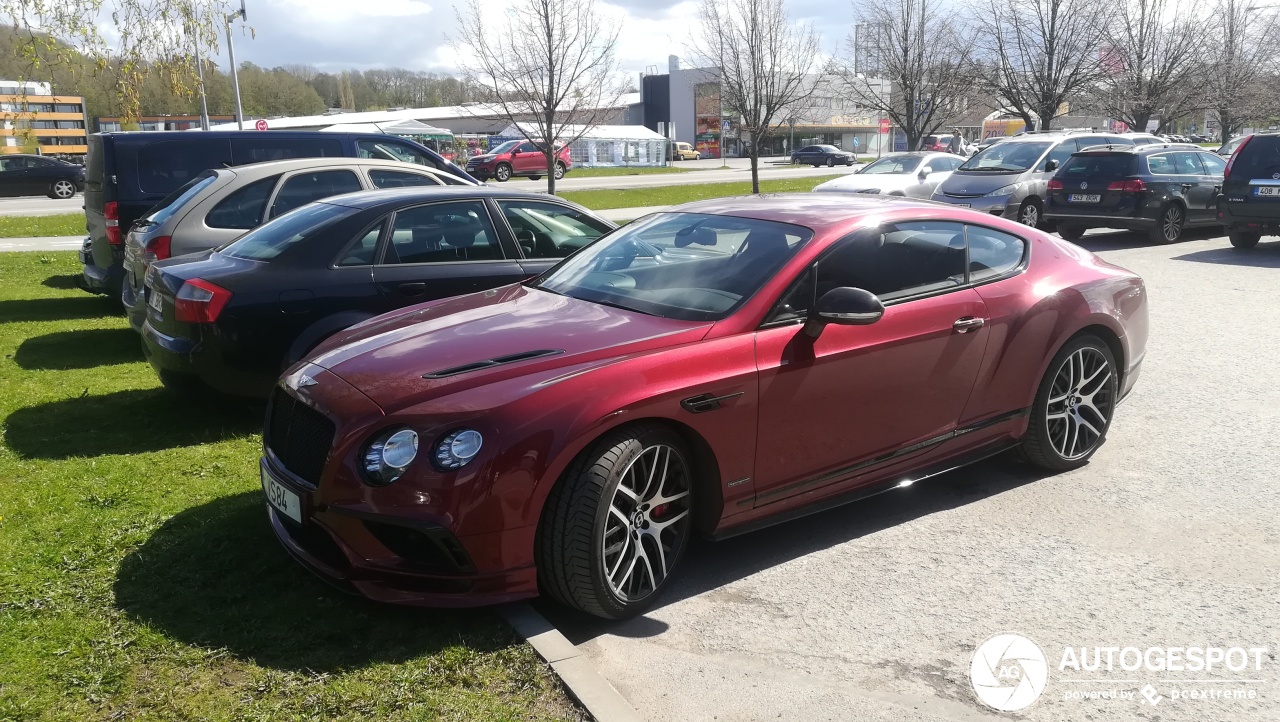 Bentley Continental Supersports Coupé 2018