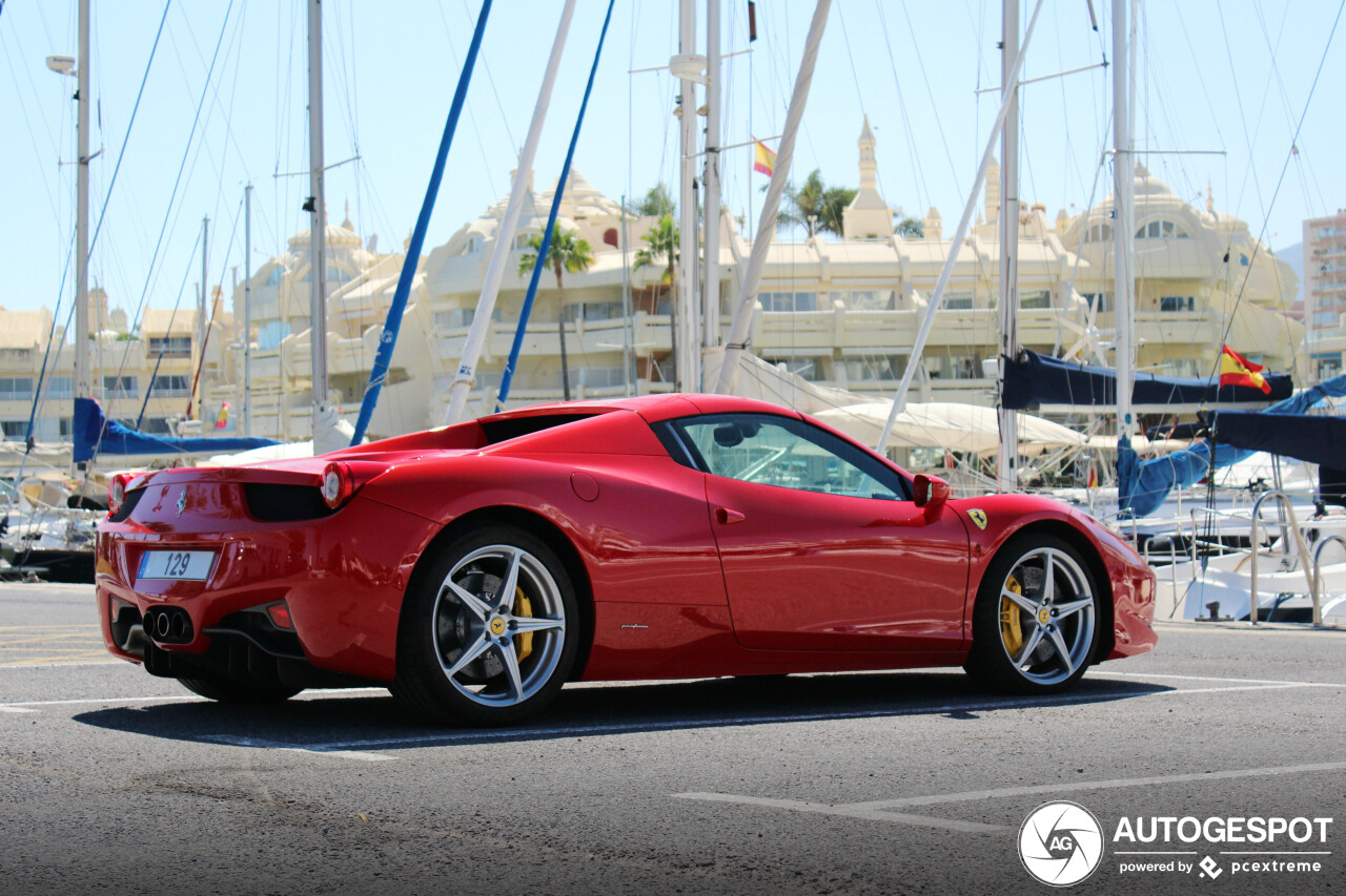 Ferrari 458 Spider