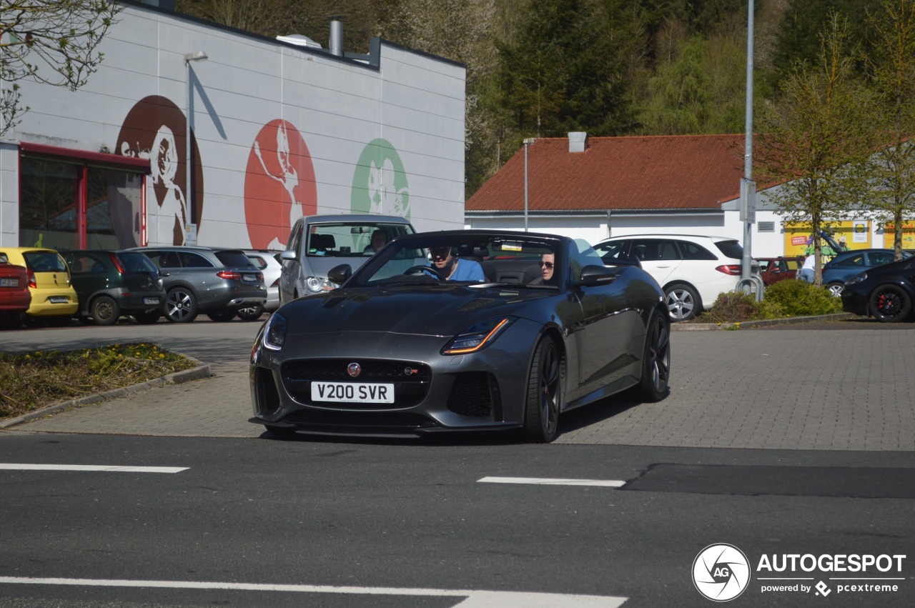 Jaguar F-TYPE SVR Convertible 2017