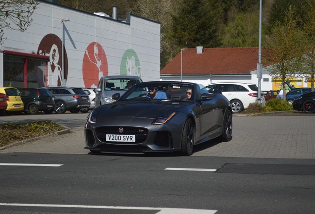 Jaguar F-TYPE SVR Convertible 2017