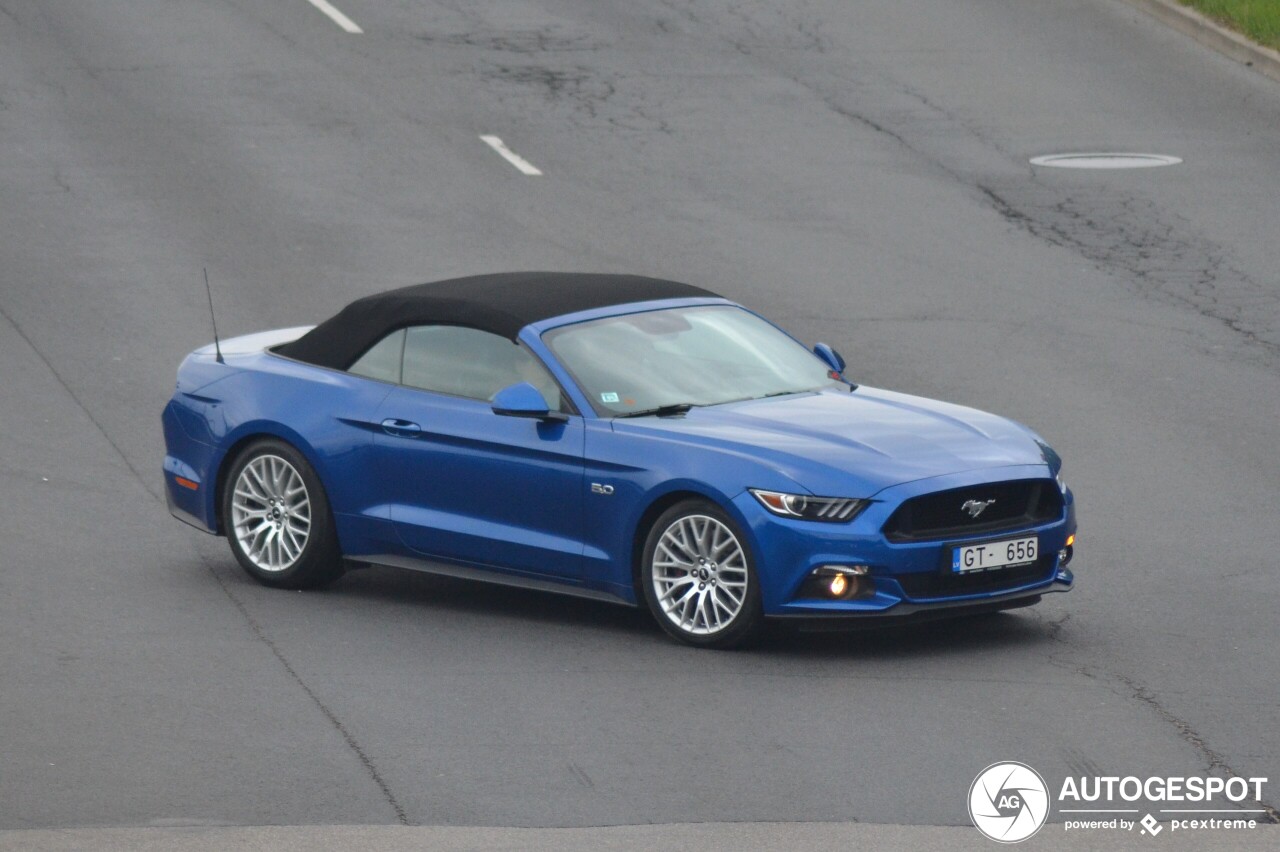 Ford Mustang GT Convertible 2015