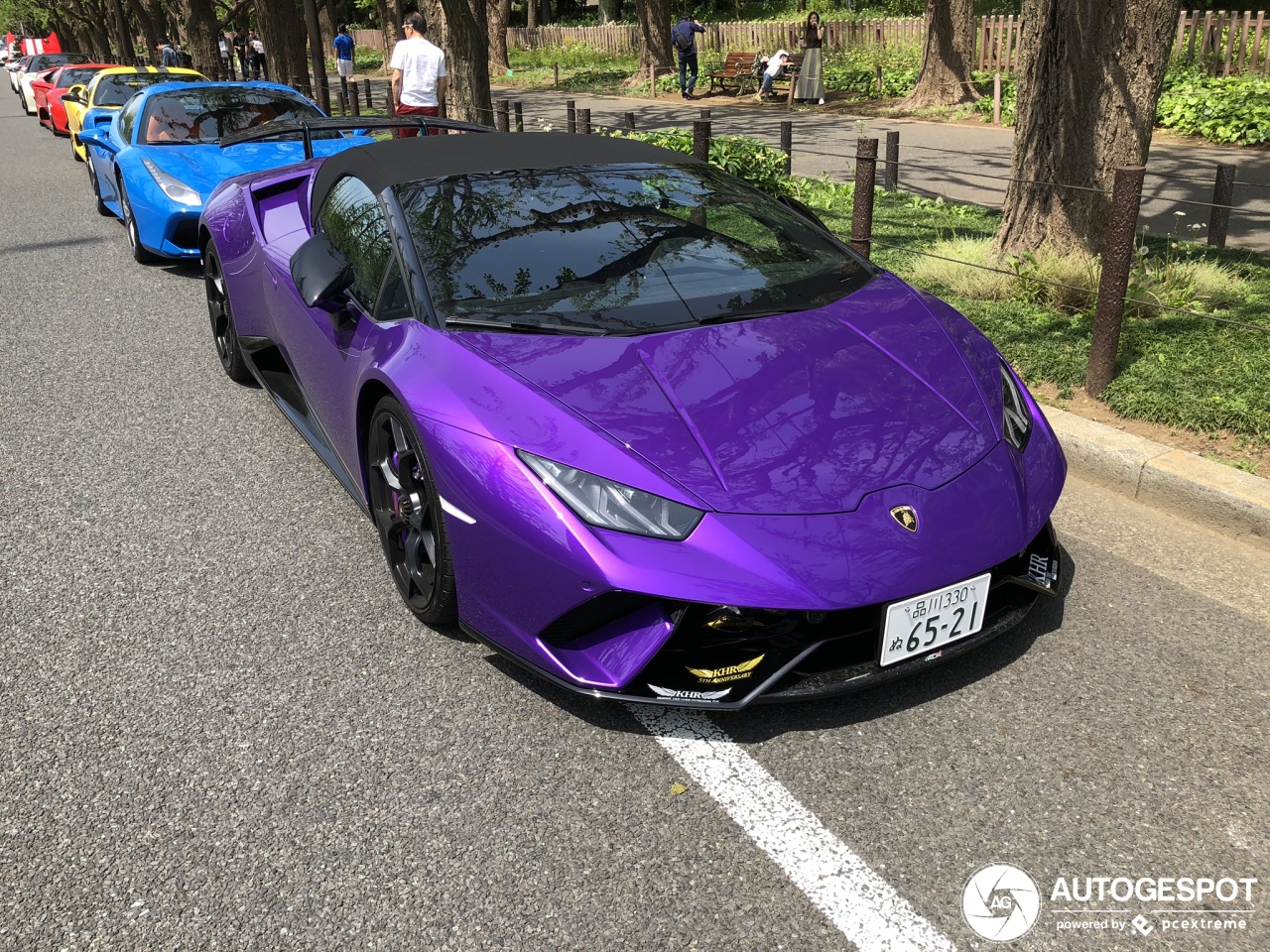 Lamborghini Huracán LP640-4 Performante Spyder