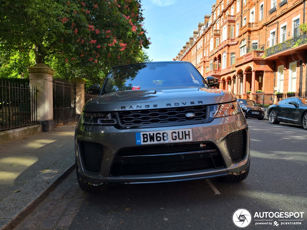 Land Rover Range Rover Sport SVR 2018