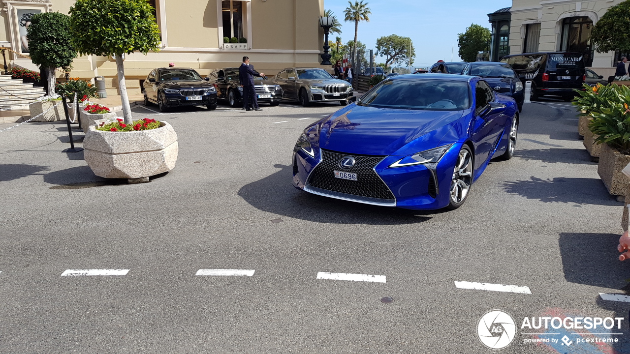 Lexus LC 500h Structural Blue Edition