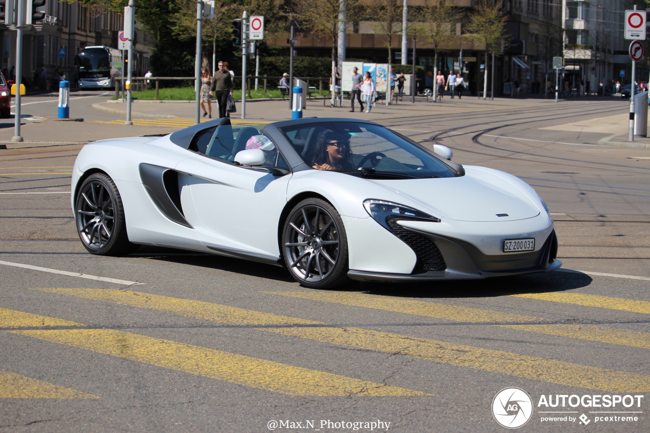 McLaren 650S Spider