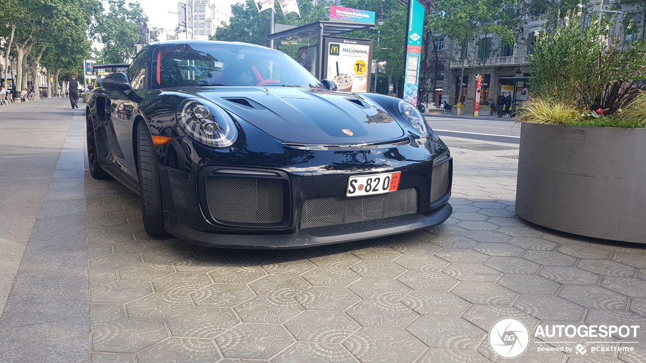 Porsche 991 GT2 RS Weissach Package