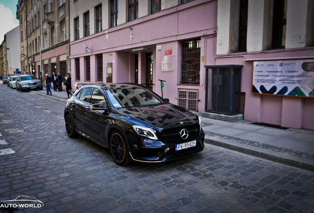 Mercedes-AMG GLA 45 X156 Yellow Night Edition