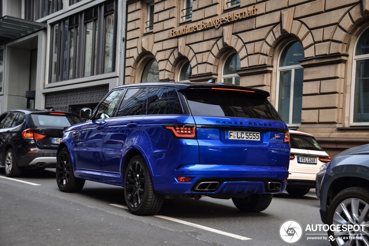 Land Rover Range Rover Sport SVR 2018