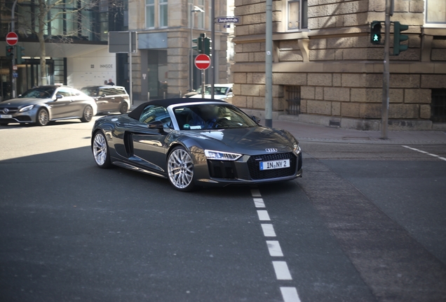 Audi R8 V10 Plus Spyder 2017