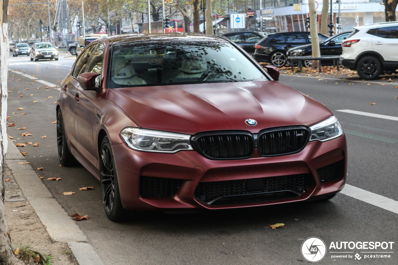 BMW M5 F90 First Edition 2018