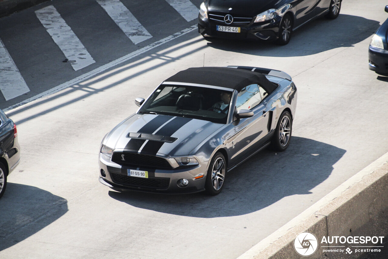 Ford Mustang Shelby GT500 Convertible 2010