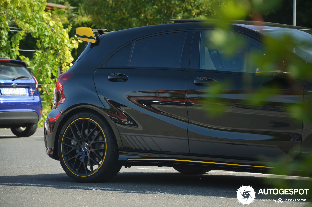 Mercedes-AMG A 45 W176 Yellow Night Edition