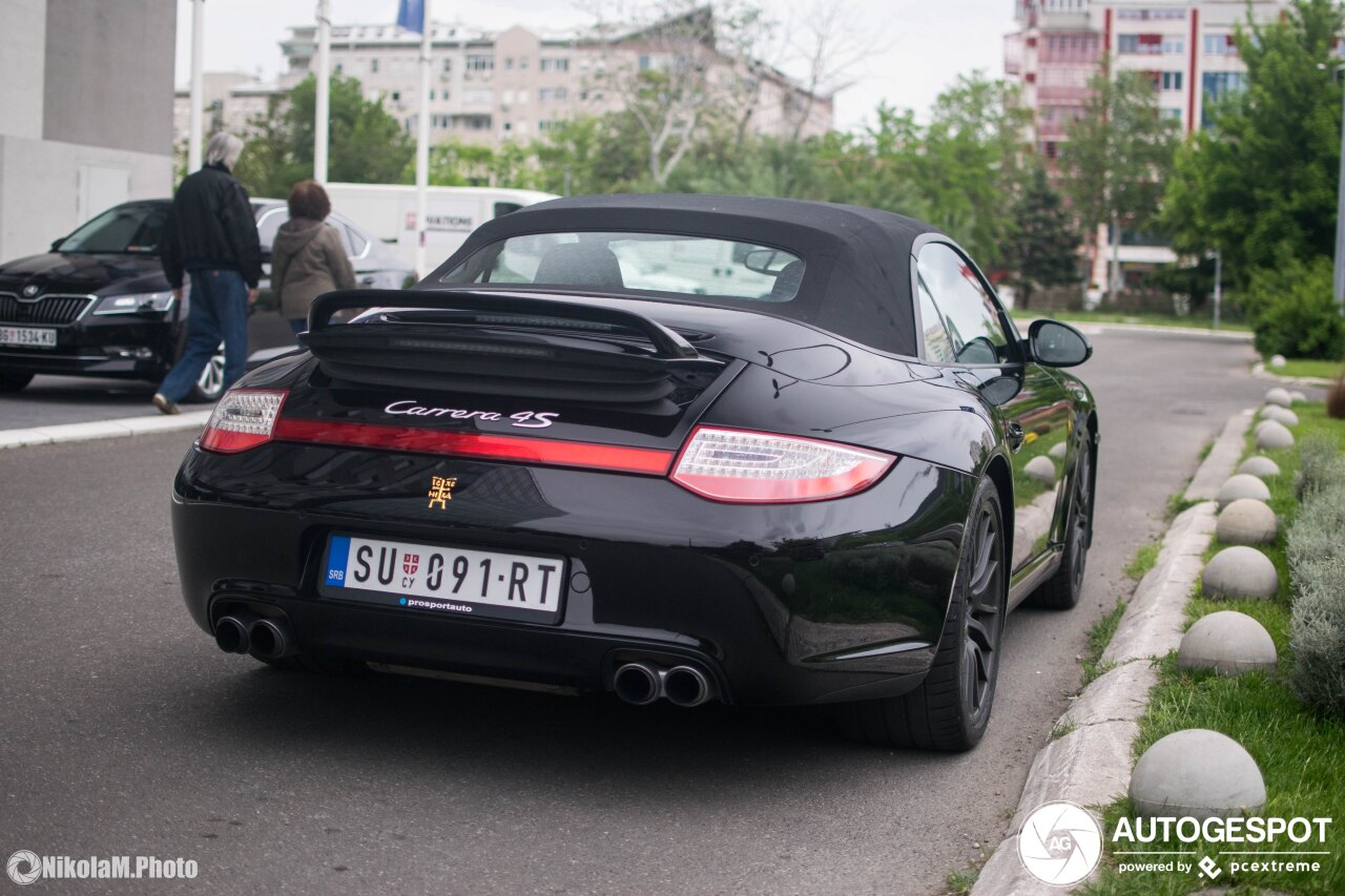 Porsche 997 Carrera 4S Cabriolet MkII