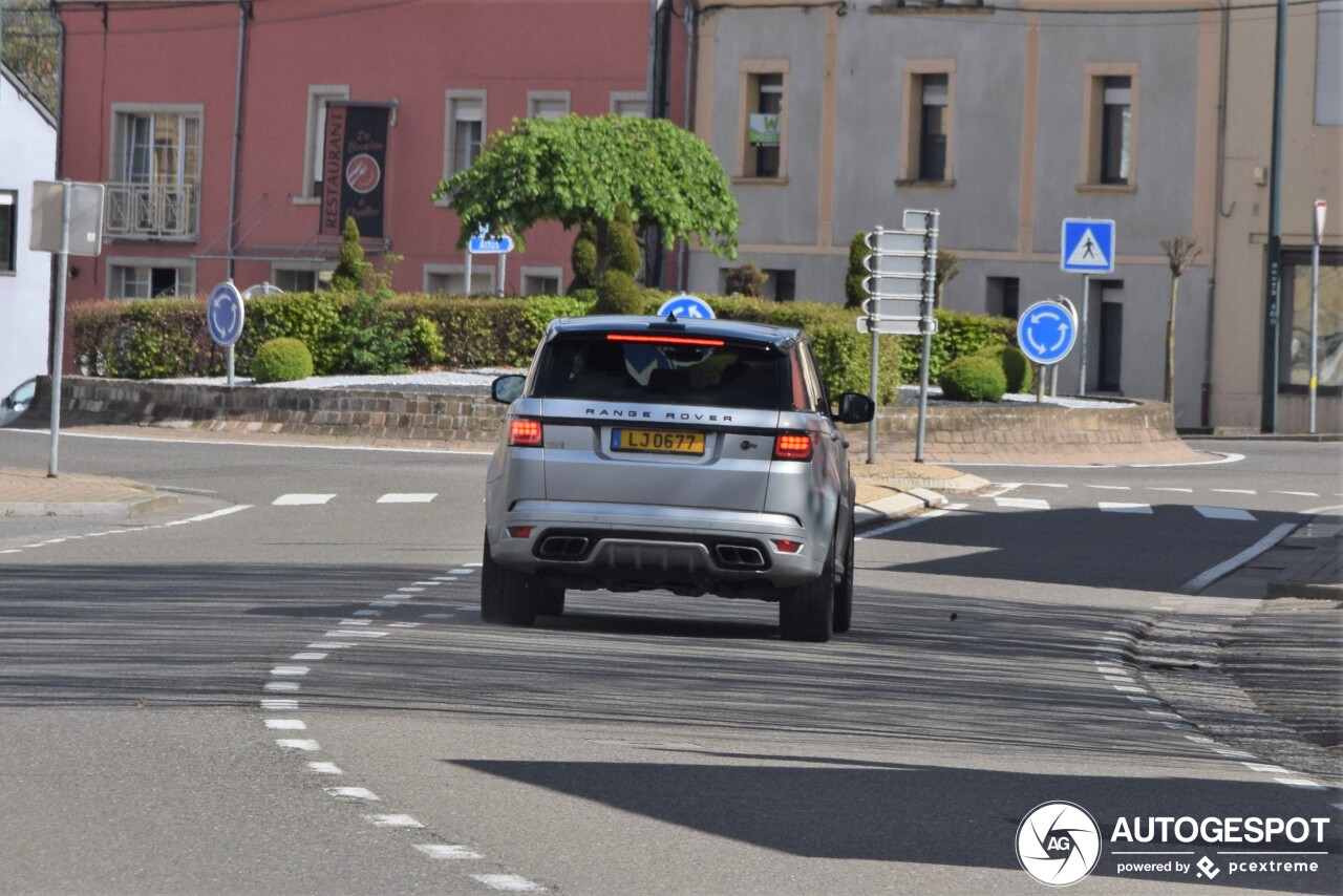 Land Rover Range Rover Sport SVR 2018