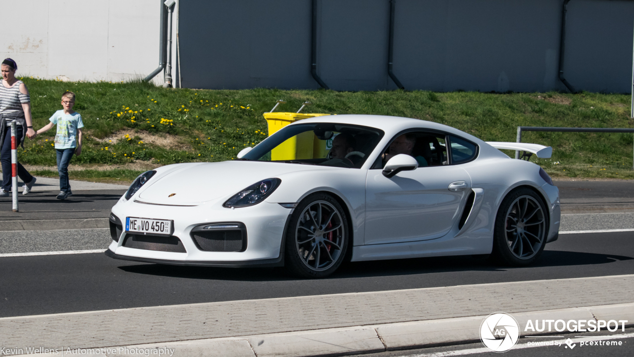 Porsche 981 Cayman GT4