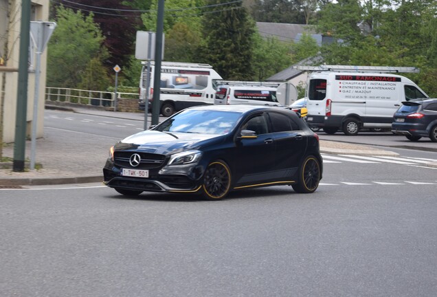 Mercedes-AMG A 45 W176 Yellow Night Edition