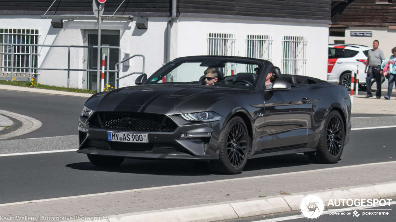 Ford Mustang GT Convertible 2018