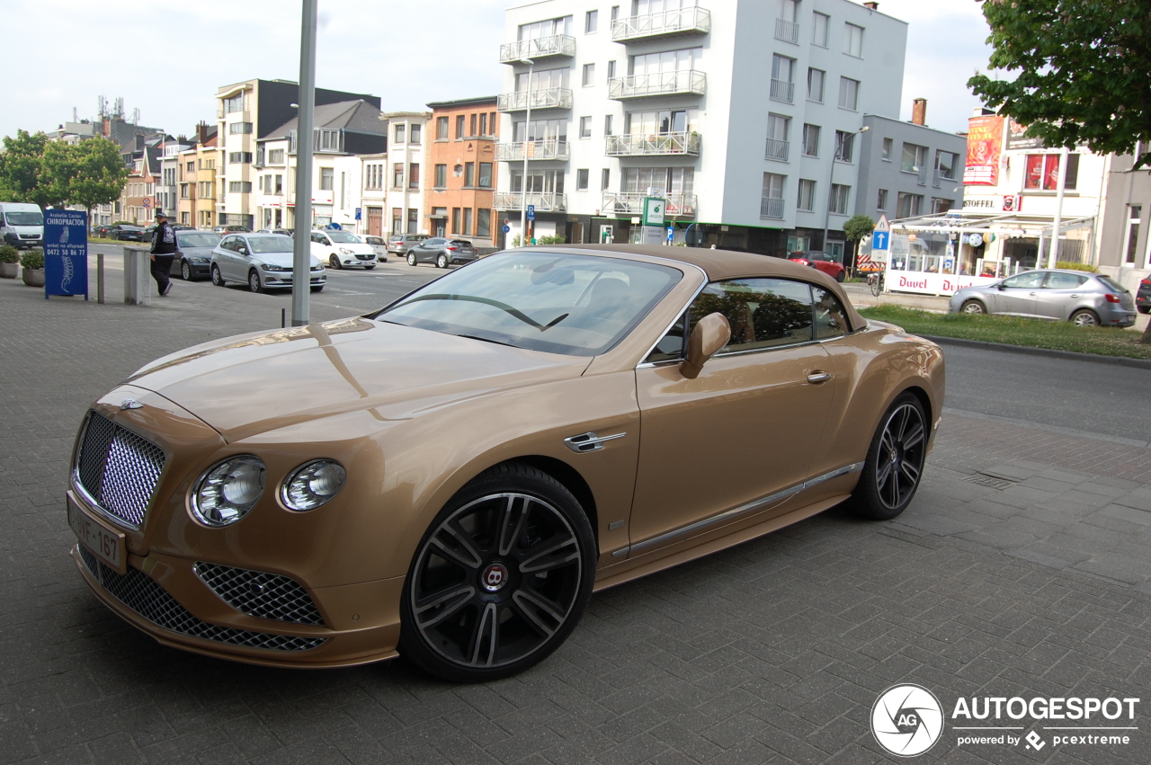 Bentley Continental GTC V8 S 2016 Timeless Series