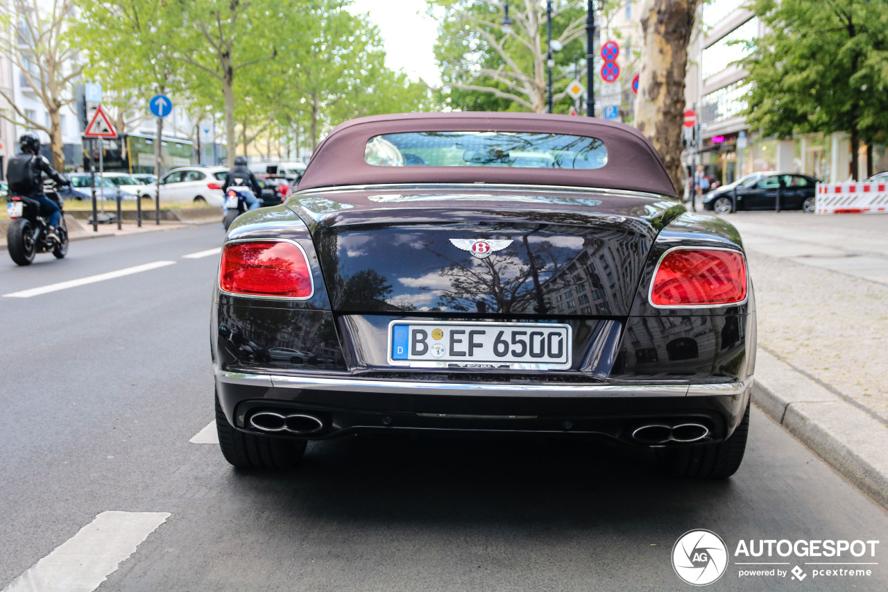 Bentley Continental GTC V8 2016