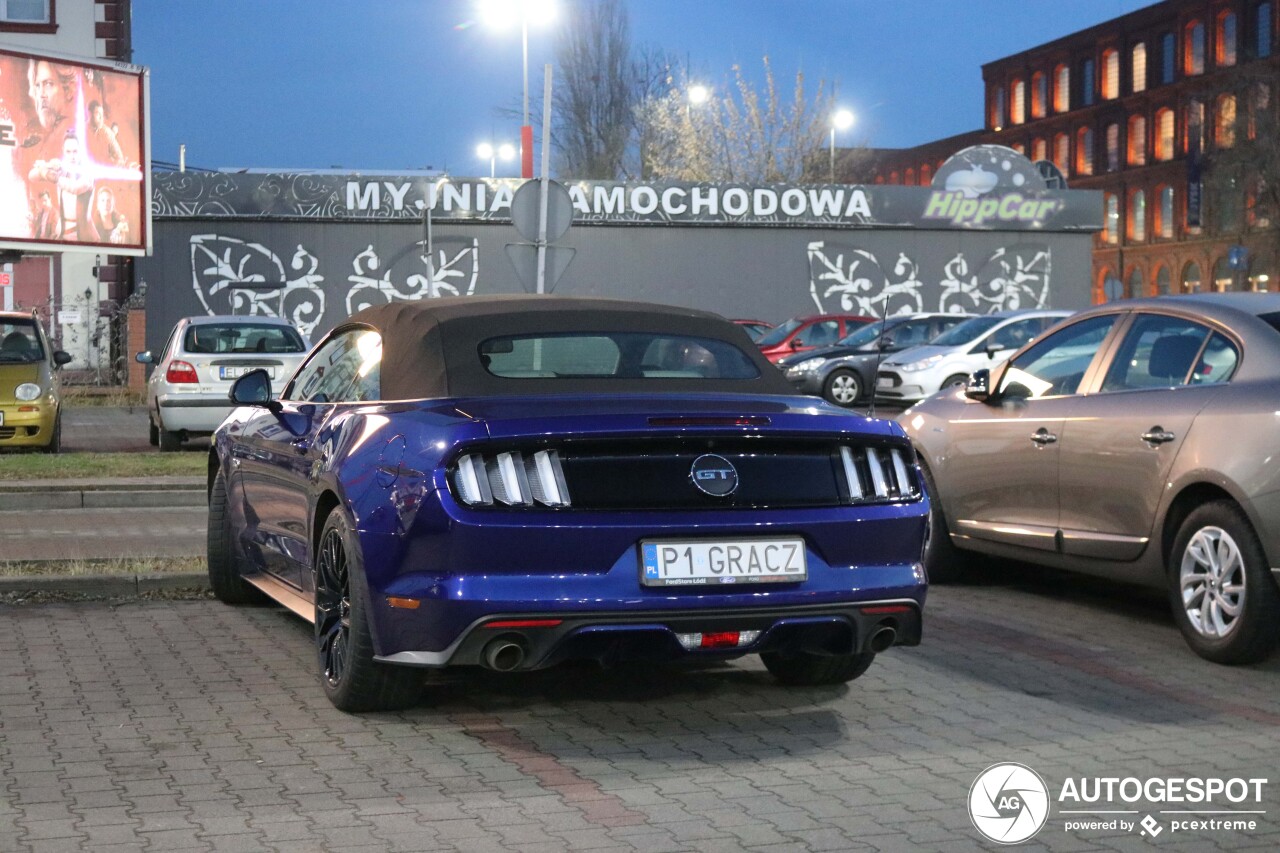 Ford Mustang GT Convertible 2015