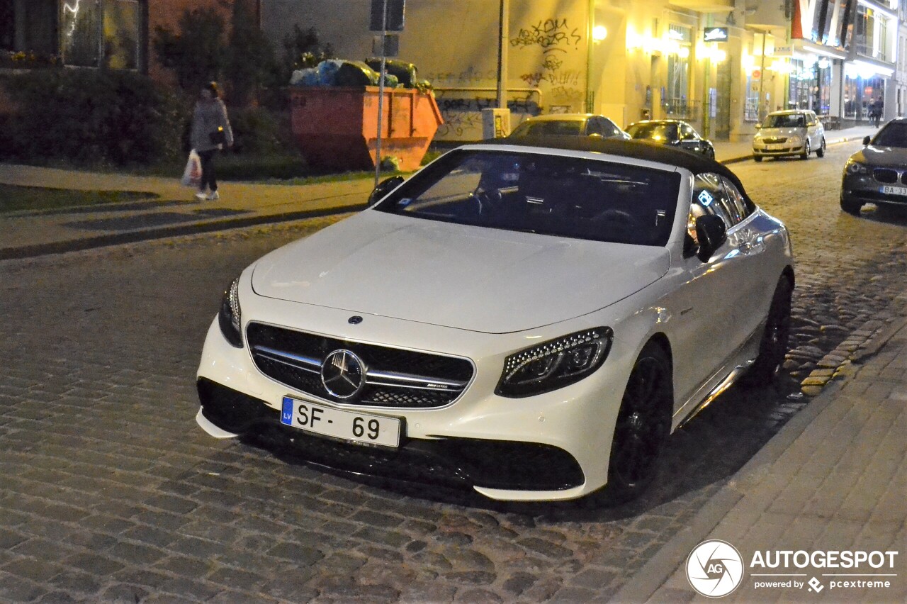 Mercedes-AMG S 63 Convertible A217