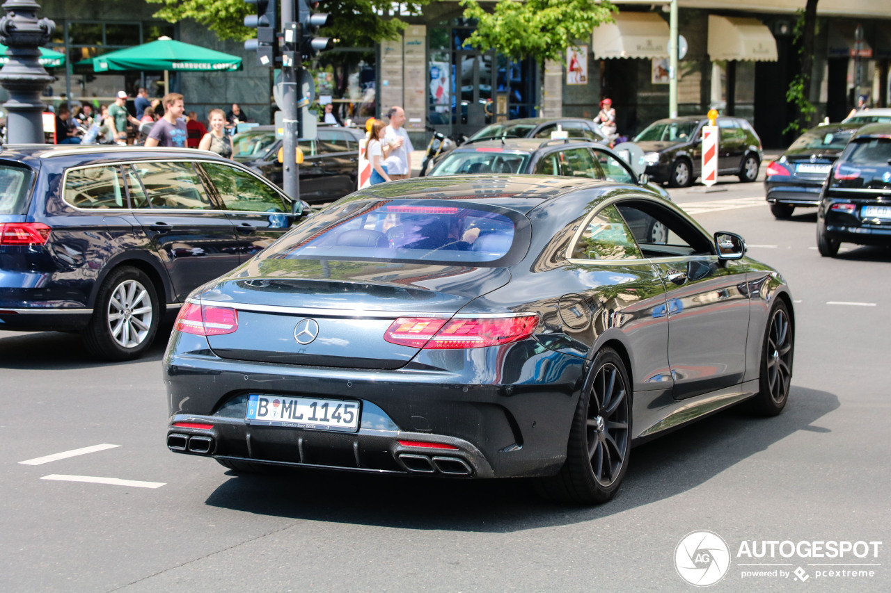 Mercedes-AMG S 63 Coupé C217 2018