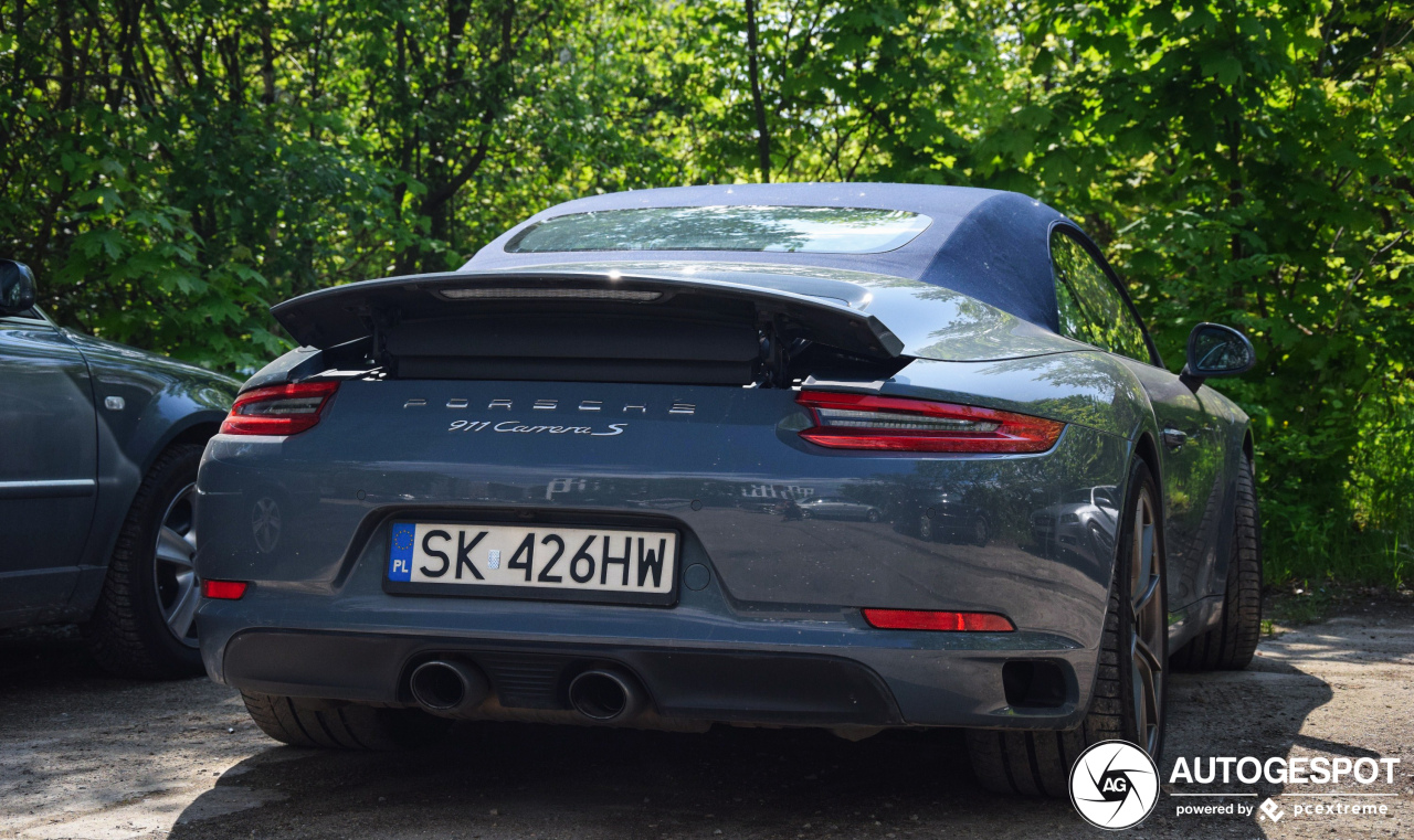 Porsche 991 Carrera S Cabriolet MkII