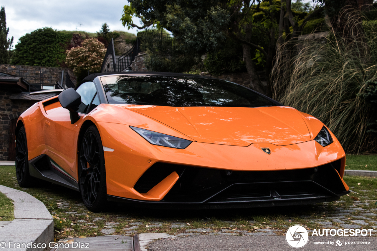 Lamborghini Huracán LP640-4 Performante Spyder