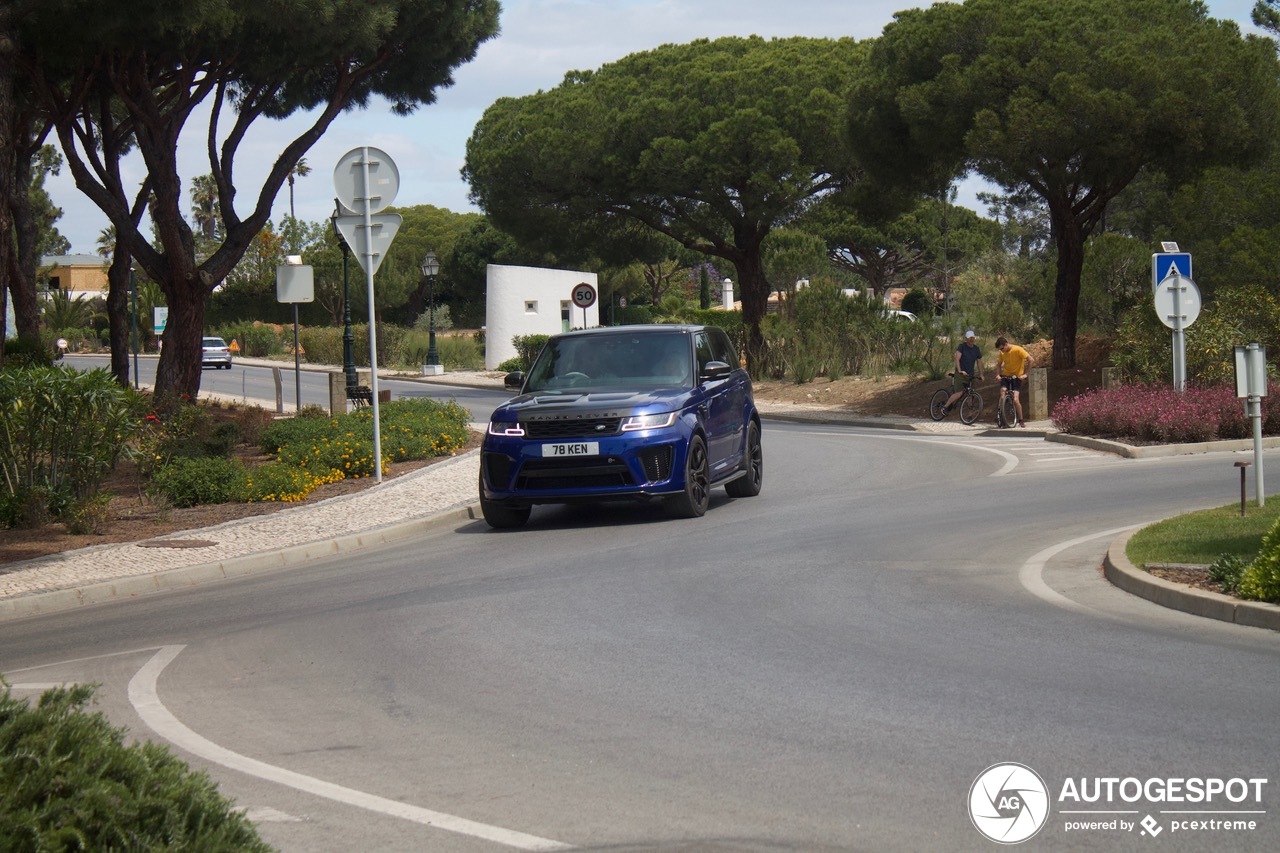 Land Rover Range Rover Sport SVR 2018