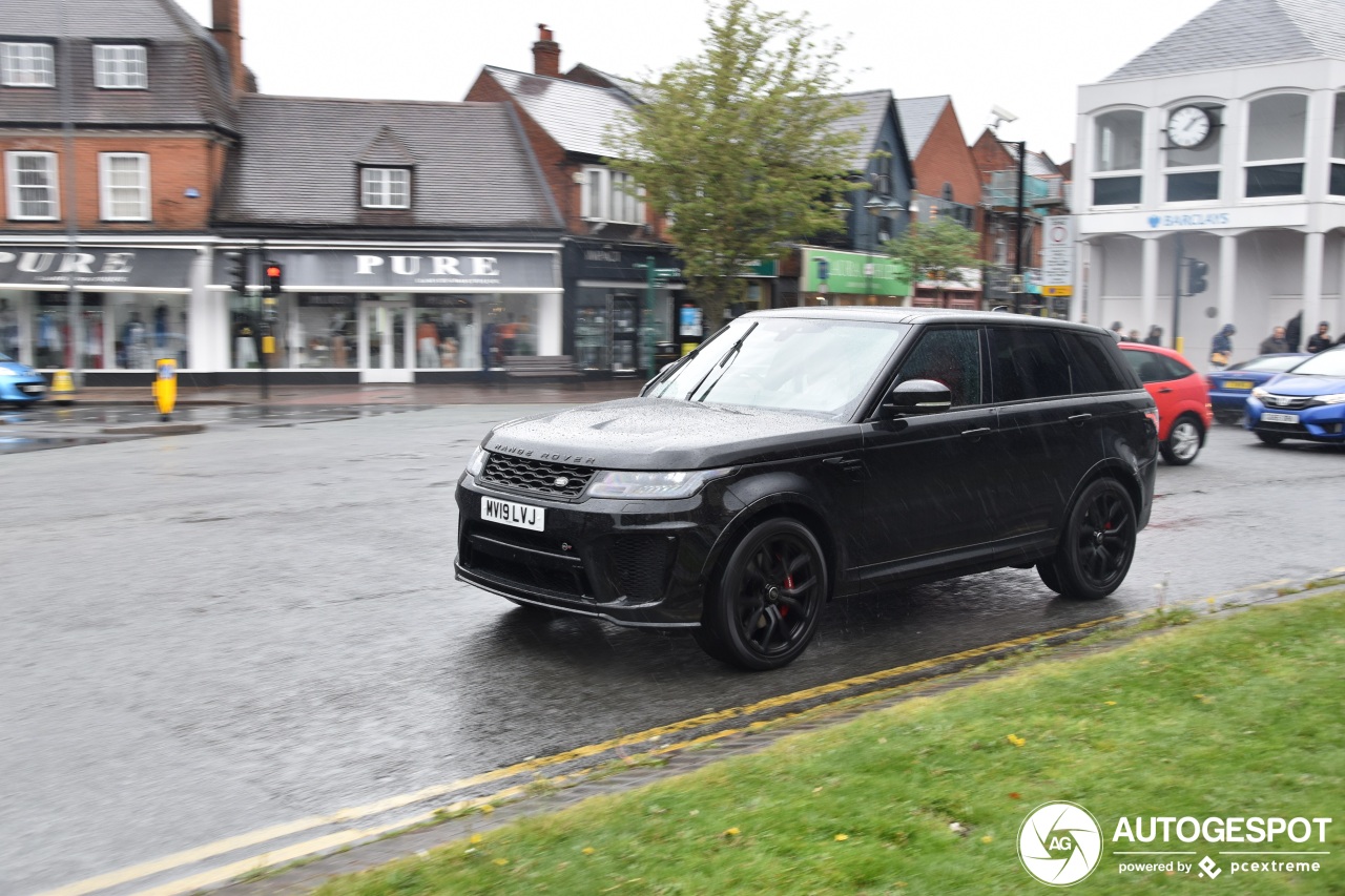 Land Rover Range Rover Sport SVR 2018