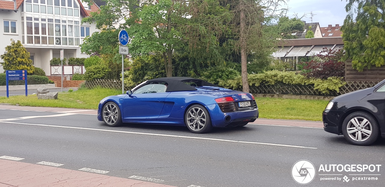 Audi R8 V10 Spyder 2013