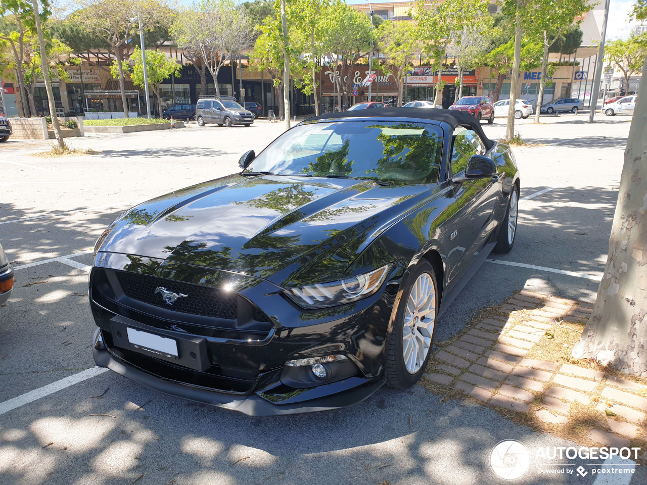 Ford Mustang GT Convertible 2015