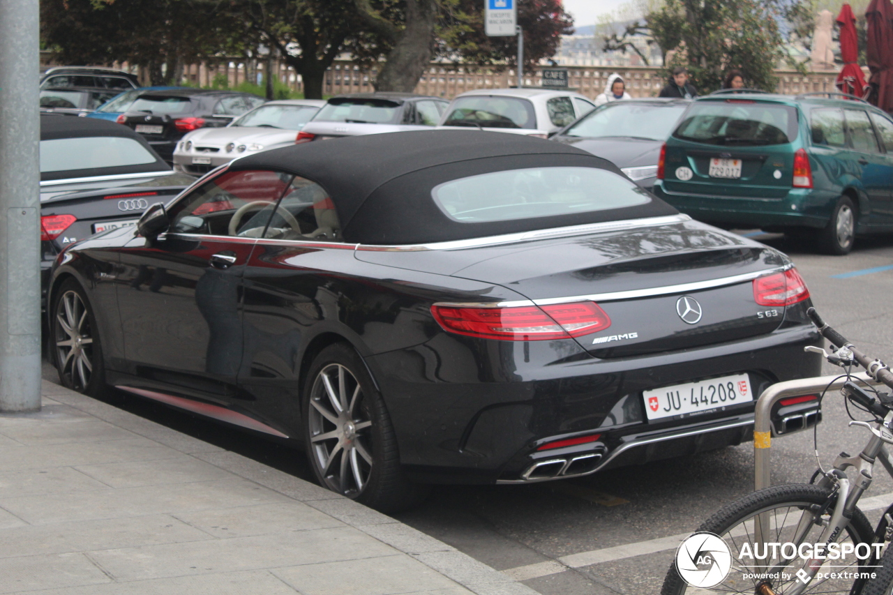 Mercedes-AMG S 63 Convertible A217