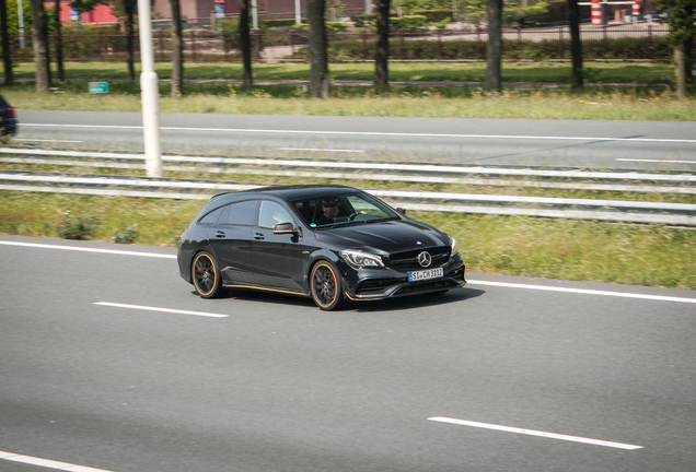 Mercedes-AMG CLA 45 Shooting Brake X117 Yellow Night Edition