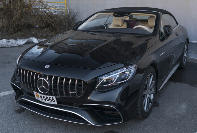 Mercedes-AMG S 63 Convertible A217 2018