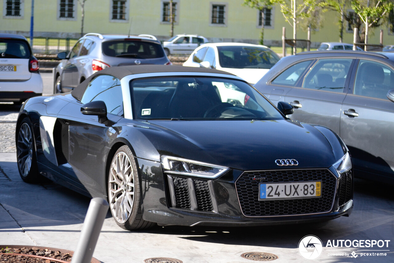 Audi R8 V10 Spyder 2016