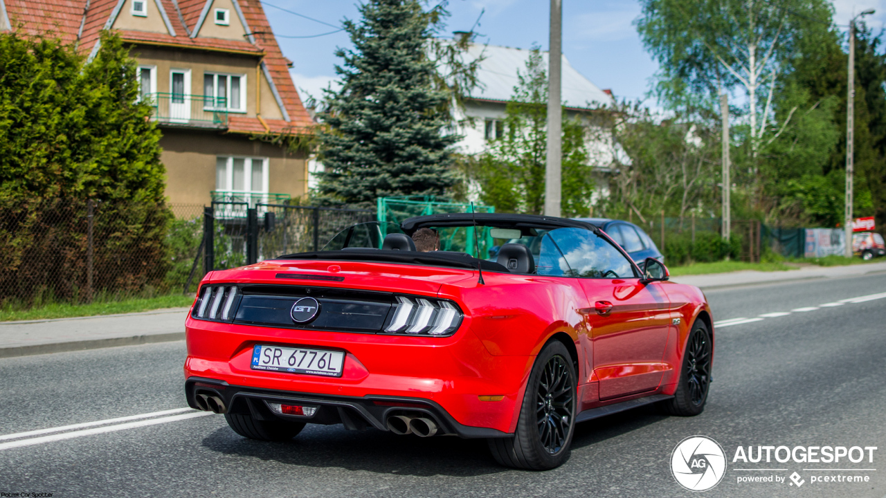 Ford Mustang GT Convertible 2018