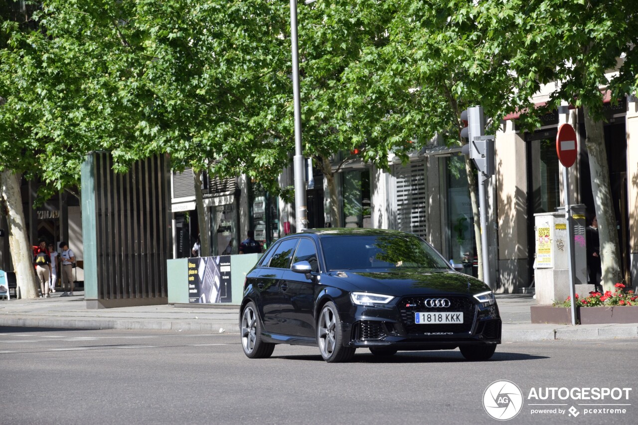 Audi RS3 Sportback 8V 2018